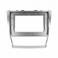 Переходная рамка Lesko Silver для автомобилей Toyota Camry/Aurion/Daihatsu Altis 2006-2011 10.1"