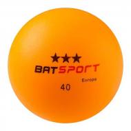 Мячи для настольного тенниса BATSport 6 шт. Оранжевый (Р-106TBP)