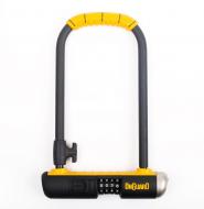 Велозамок кодовий Onguard U-lock 8012C BULLDOG COMBO DT 115x230 мм Чорно-жовтий
