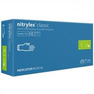 Перчатки Nitrilex Classic смотровые нитриловые нестерильные S 100 шт. Синий Перчатки Nitrilex Classic смотровые нитриловые нестерильные S 100 шт. Синий