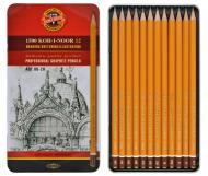 Набір графітних олівців Koh-I-Noor 1500 8B - 2H (8593539022213) Набір графітних олівців Koh-I-Noor 1500 8B - 2H (8593539022213)