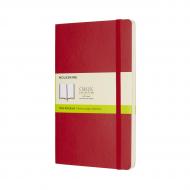 Блокнот Moleskine Classic середній 192 сторінки неліновані м'яка обкладинка 13х21 см Червоний Блокнот Moleskine Classic середній 192 сторінки неліновані м'яка обкладинка 13х21 см Червоний