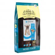 Корм сухой гипоаллергенный HOME FOOD Форель с рисом для щенков MINI 10 кг Корм сухой гипоаллергенный HOME FOOD Форель с рисом для щенков MINI 10 кг