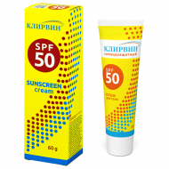 Клирвин крем для тела солнцезащитный SPF-50 60 г Клирвин крем для тела солнцезащитный SPF-50 60 г