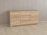 Комод Forte Mikkel 1502х759х390 Дуб сонома Комод Forte Mikkel 1502х759х390 Дуб сонома