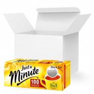 Чай в пакетиках Just a Minute Черный, 1,4 г х 100 шт. 5 уп. Чай в пакетиках Just a Minute Черный, 1,4 г х 100 шт. 5 уп.