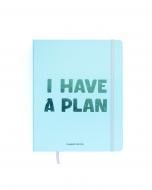Блокнот для планирования "I have a plan" Turquoise