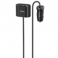 Автомобильное зарядное устройство для Hoco Z35 3 USB 2,4 A PD Черный (1068982) Автомобильное зарядное устройство для Hoco Z35 3 USB 2,4 A PD Черный (1068982)