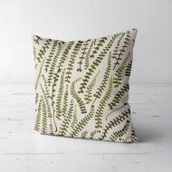 Подушка декоративная Soft Веточки с листиками 50x50 см (50PST_FLORA011) Подушка декоративная Soft Веточки с листиками 50x50 см (50PST_FLORA011)