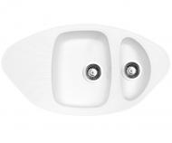 Мийка для кухні Smart House Orena гранітна Білий Мийка для кухні Smart House Orena гранітна Білий