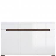 Комод БРВ Украина Ацтека KOM3D3S/8/15 150х84х41см Нимфеа альба/Белый глянец (100486) Комод БРВ Украина Ацтека KOM3D3S/8/15 150х84х41см Нимфеа альба/Белый глянец (100486)
