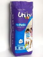 Подгузники-трусики детские UNIJOY премиум-класса XL 12-17 кг 40 шт. Подгузники-трусики детские UNIJOY премиум-класса XL 12-17 кг 40 шт.