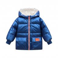 Куртка-пуховик детская Berni Kids Chic двусторонняя р. 140 Синий/Белый (59368) Куртка-пуховик детская Berni Kids Chic двусторонняя р. 140 Синий/Белый (59368)