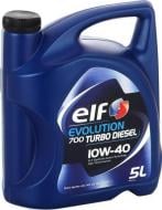Моторне мастило Elf Evolution 700 Turbo Diesel 10W-40 5 л Моторне мастило Elf Evolution 700 Turbo Diesel 10W-40 5 л