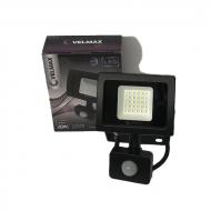 Прожектор Velmax с датчиком движения ИК 20W 1800Lm 6000K (4427) Прожектор Velmax с датчиком движения ИК 20W 1800Lm 6000K (4427)