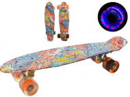Скейтборд Profi MS 0748-8 Multicolor2 Скейтборд Profi MS 0748-8 Multicolor2