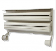Кухонный диспенсер держатель для бумаги фольги Triple Paper Dispenser Кухонный диспенсер держатель для бумаги фольги Triple Paper Dispenser