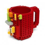 Чашка конструктор з деталями в наборі Червоний (8fc2ad26)