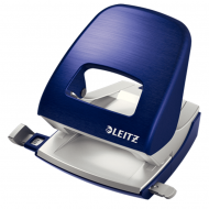 Дырокол Leitz New Nexxt Style до 30 листов металлический титановый Синий (5006-00-69)