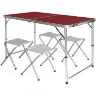 Туристичний стіл і 4 стільця Folding Table Туристичний стіл і 4 стільця Folding Table