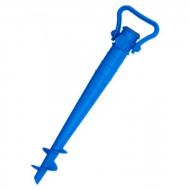 Тримач-підставка для пляжної парасольки з ручкою 39х9,5 см Синій (1008411-Blue)