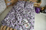 Простынь Евро Brettani LOVE 240х220 см Бязь Фиолетовый 682 Простынь Евро Brettani LOVE 240х220 см Бязь Фиолетовый 682