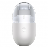 Портативний пилосос BASEUS Desktop Capsule Vacuum Cleaner C2 бездротовий Dry Batter Білий Портативний пилосос BASEUS Desktop Capsule Vacuum Cleaner C2 бездротовий Dry Batter Білий