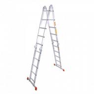 Лестница шарнирная алюминиевая Laddermaster Bellatrix A4A5 4x5 ступенек