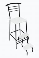 Барний стілець-драбина Чорний/Білий (2585729)