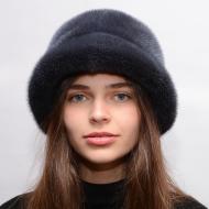 Женская шляпа Меховой стиль Чарли из натурального меха норки XXS-XS-S Темный ирис (013) Женская шляпа Меховой стиль Чарли из натурального меха норки XXS-XS-S Темный ирис (013)