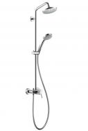 Душова система із змішувачем Hansgrohe CROMA 100 Showerpipe 27154000 Хром (78068) Душова система із змішувачем Hansgrohe CROMA 100 Showerpipe 27154000 Хром (78068)