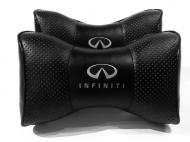 Комплект подушок на підголівник Infiniti 2 шт. Чорний (vepnp00245) Комплект подушок на підголівник Infiniti 2 шт. Чорний (vepnp00245)