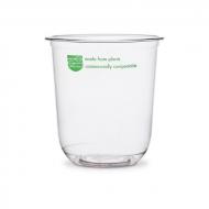 Контейнер круглий Bella з крохмалю Vegware 480 мл 50 шт. Прозорий (BEL-16) Контейнер круглий Bella з крохмалю Vegware 480 мл 50 шт. Прозорий (BEL-16)