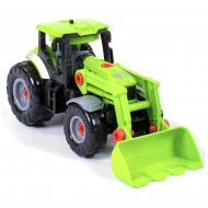 Трактор-конструктор Jia Yue Toys з шуруповертом розбірний Зелений (34906) Трактор-конструктор Jia Yue Toys з шуруповертом розбірний Зелений (34906)