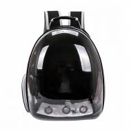 Рюкзак-переноска Taotaopets 253304 Panoramic Black 35x25x42 см з ілюмінатором Рюкзак-переноска Taotaopets 253304 Panoramic Black 35x25x42 см з ілюмінатором