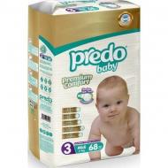 Подгузники детские Predo Baby Diaper Jumbo Midi Size 3 4-9 кг 68 шт. Подгузники детские Predo Baby Diaper Jumbo Midi Size 3 4-9 кг 68 шт.