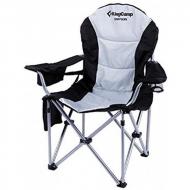 Крісло Kingcamp Deluxe Hard Arms Chair Black/Mid Grey (KC3888) Крісло Kingcamp Deluxe Hard Arms Chair Black/Mid Grey (KC3888)