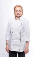 Кітель для кухаря жіночий Райсінз р.46 Білий Кітель для кухаря жіночий Райсінз р.46 Білий
