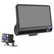 Автомобільний відеореєстратор на 3 камери DVR 202XH 1080p FullHD екран 4,3 "з паркувальним монітором Автомобільний відеореєстратор на 3 камери DVR 202XH 1080p FullHD екран 4,3 "з паркувальним монітором
