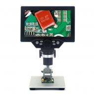 Мікроскоп цифровий на штативі Gaosuo G1200HD з LCD екраном і підсвічуванням Мікроскоп цифровий на штативі Gaosuo G1200HD з LCD екраном і підсвічуванням