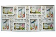 Мультирамка-фоторамка FAMILY-LOVE с позолотой (4143) Мультирамка-фоторамка FAMILY-LOVE с позолотой (4143)