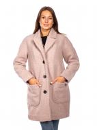 Пальто жіноче Gina bacconi M Рожевий (BP218-1)