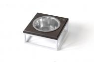 Миска Harley and Cho для собак і кішок 0,45 л Brown Wood/White (3102812) Миска Harley and Cho для собак і кішок 0,45 л Brown Wood/White (3102812)