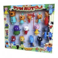Набір фігурок Huada Toys PS663 Три кота 13 героїв