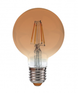 Лампа світлодіодна EGE LED Filament 4W А G80 (125) Лампа світлодіодна EGE LED Filament 4W А G80 (125)