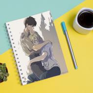 Скетчбук Sketchbook для малювання з принтом Banana Fish - Бананова риба 3 Скетчбук Sketchbook для малювання з принтом Banana Fish - Бананова риба 3