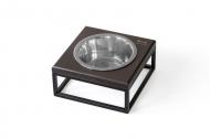 Миска для собак і кішок Harley and Cho 0,75 л Brown Wood/Black (3102811) Миска для собак і кішок Harley and Cho 0,75 л Brown Wood/Black (3102811)
