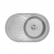 Мойка для кухни Imperial 7750 Decor овальная врезная из нержавеющей стали Серый (IMP775006DEC) Мойка для кухни Imperial 7750 Decor овальная врезная из нержавеющей стали Серый (IMP775006DEC)