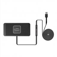 Килимок для телефону QINETIQ Car Wireless Pad C1 з бездротовою зарядкою на 15 Вт Килимок для телефону QINETIQ Car Wireless Pad C1 з бездротовою зарядкою на 15 Вт