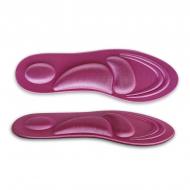Устілки м'які повсякденні для взуття р. 36-39 регулюємий 25,5-22,5 см Рожевий (H-13_4)